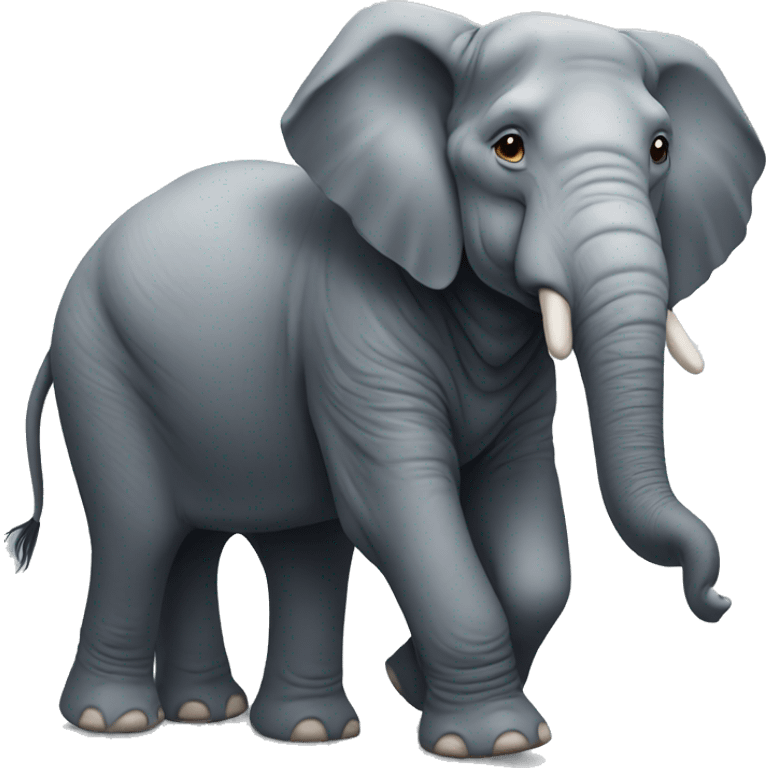 benign and strong elephant emoji