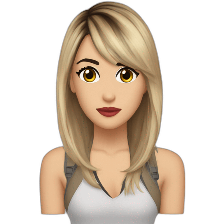 Lali esposito casco disciplina emoji