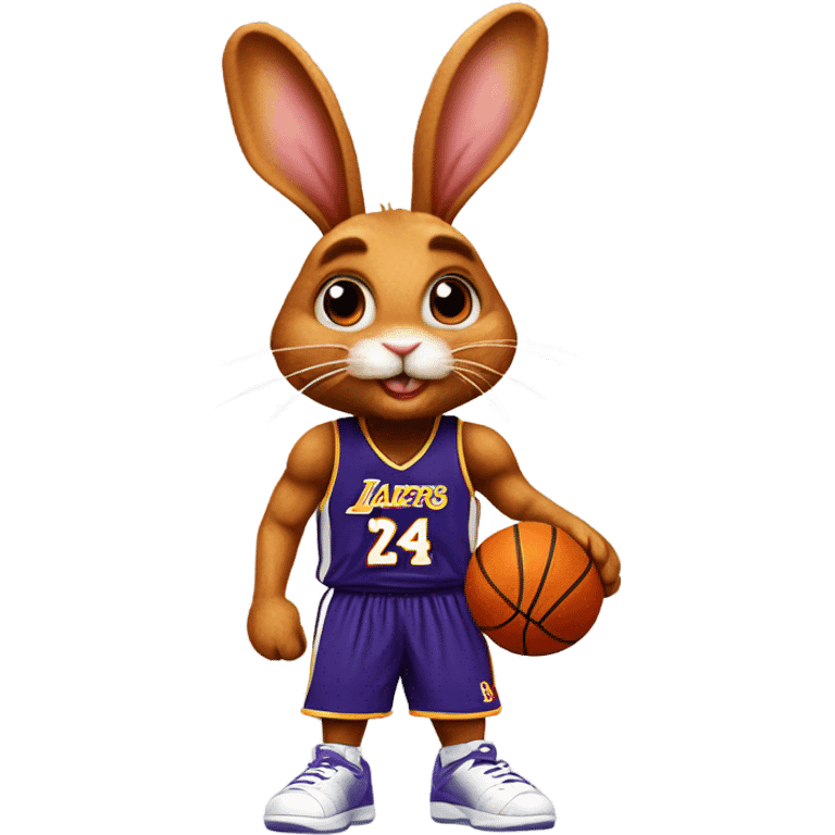 Ginger Bunny Kobe Bryant emoji