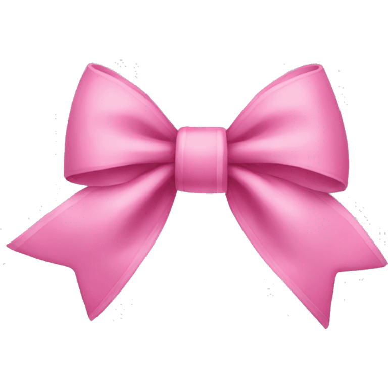 Pink bow emoji