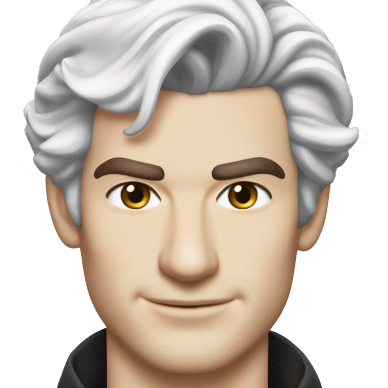 Andrew Garfield in Miranda Priestly wig emoji