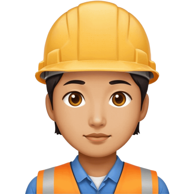 photorealistic korean worker emoji