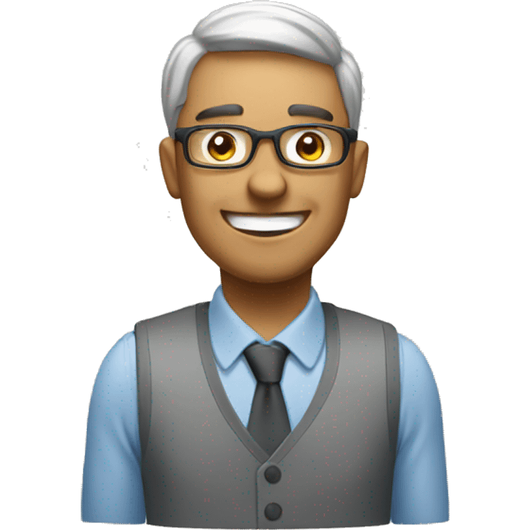 happy project manager emoji