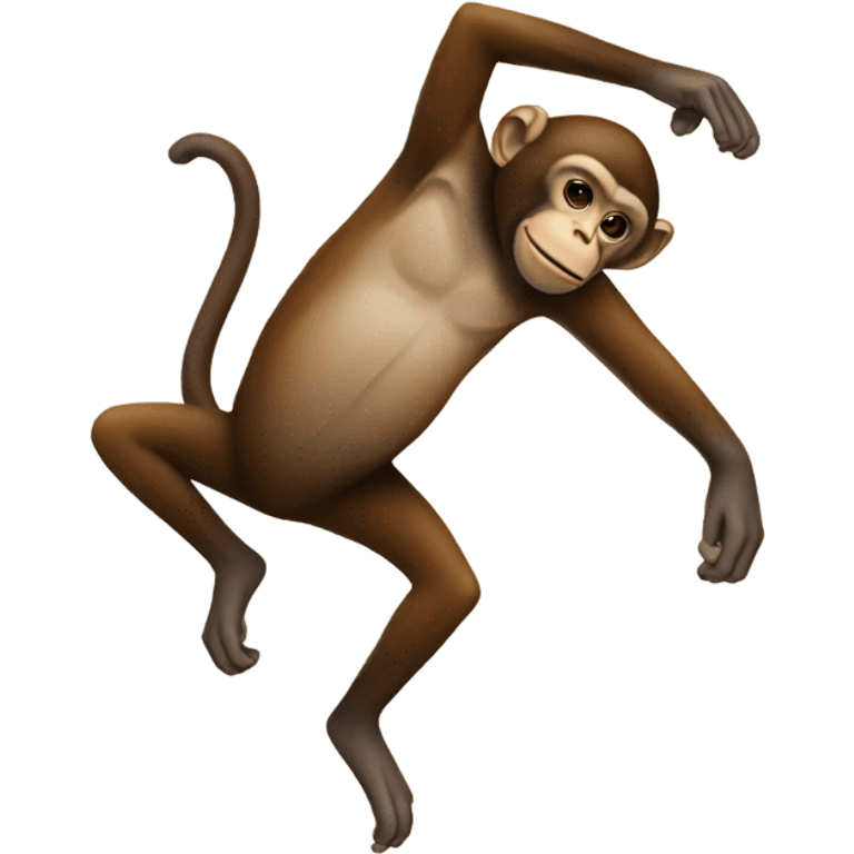 Monkey dabbing  emoji