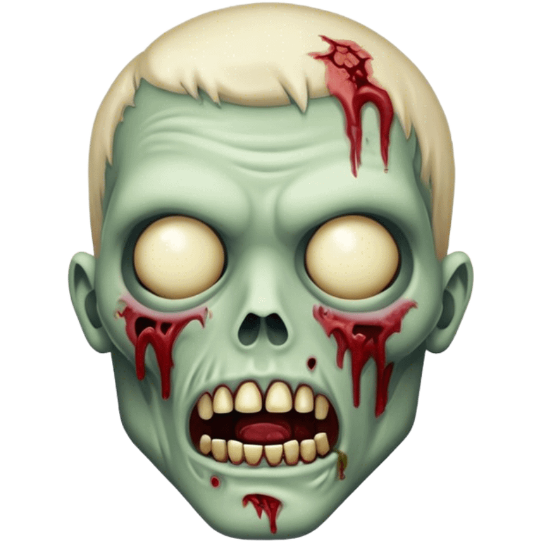 hot zombie emoji