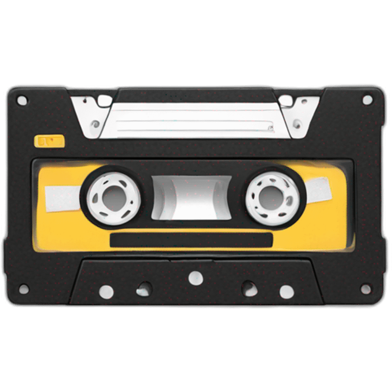 Cassette mixtape emoji