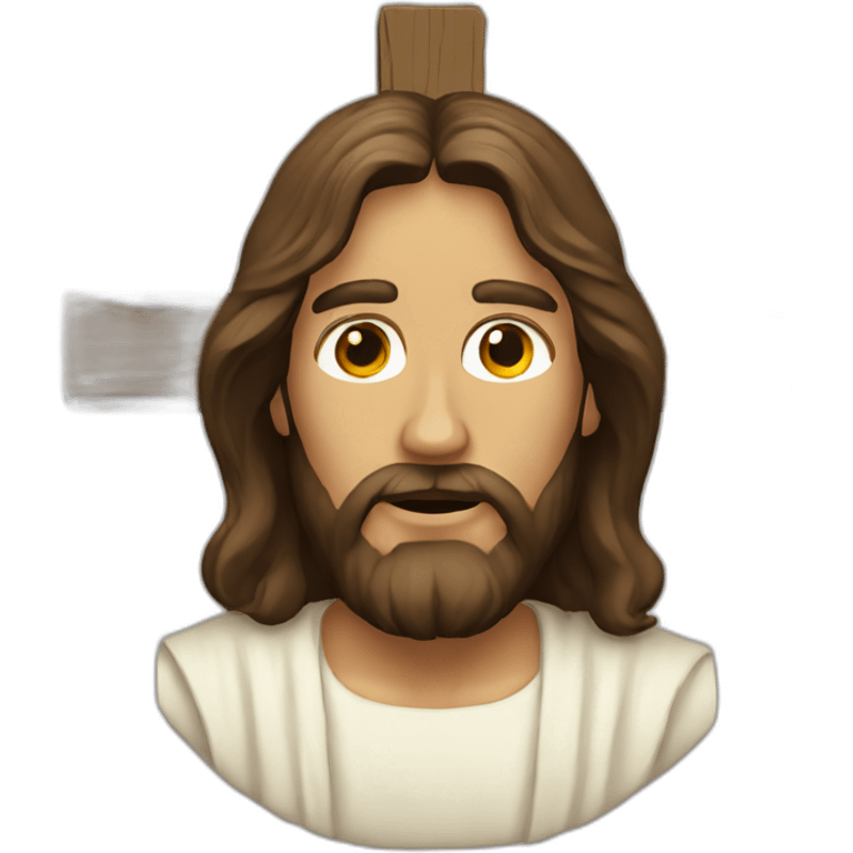 Jesus cross emoji