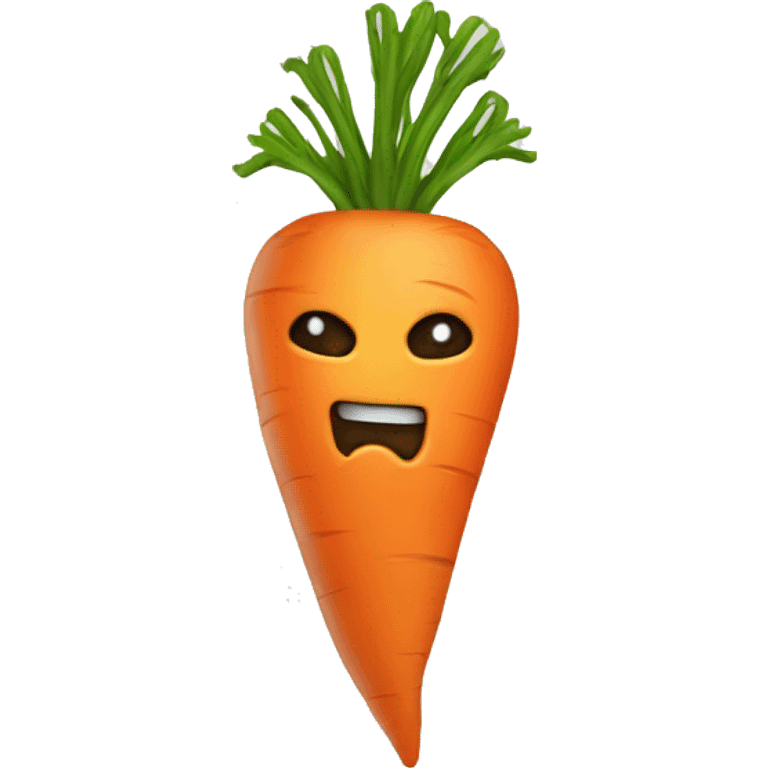 heavy metal carrot emoji