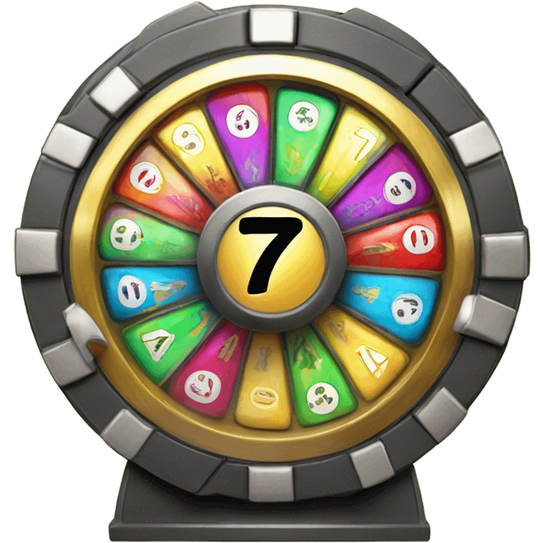 slots reels with 7 on them emoji