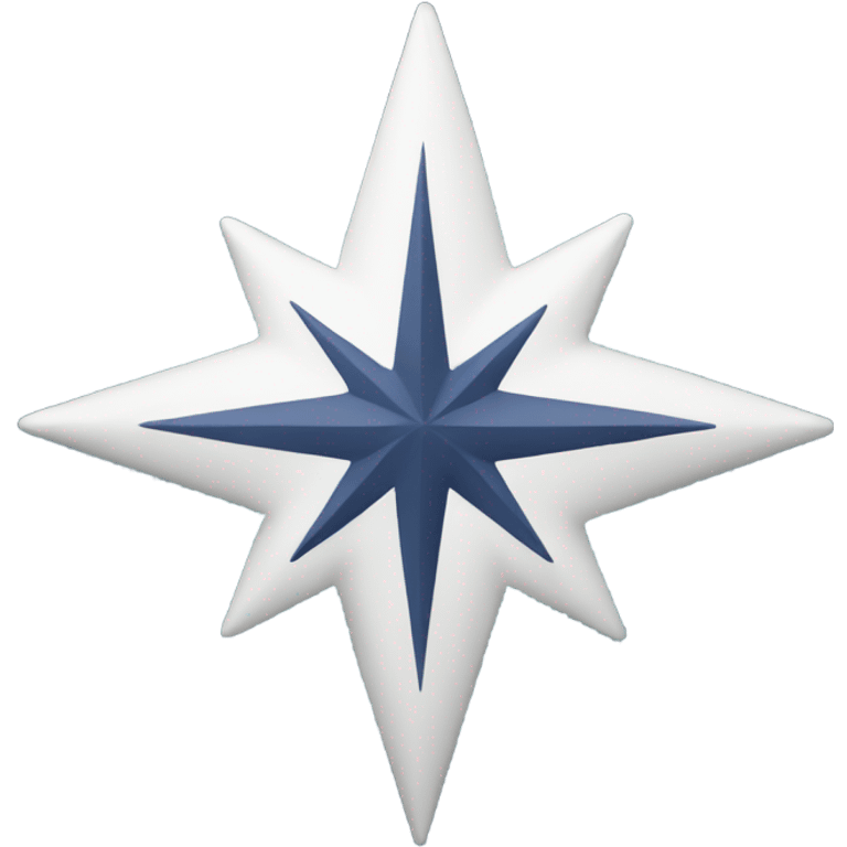 North Star  white  emoji