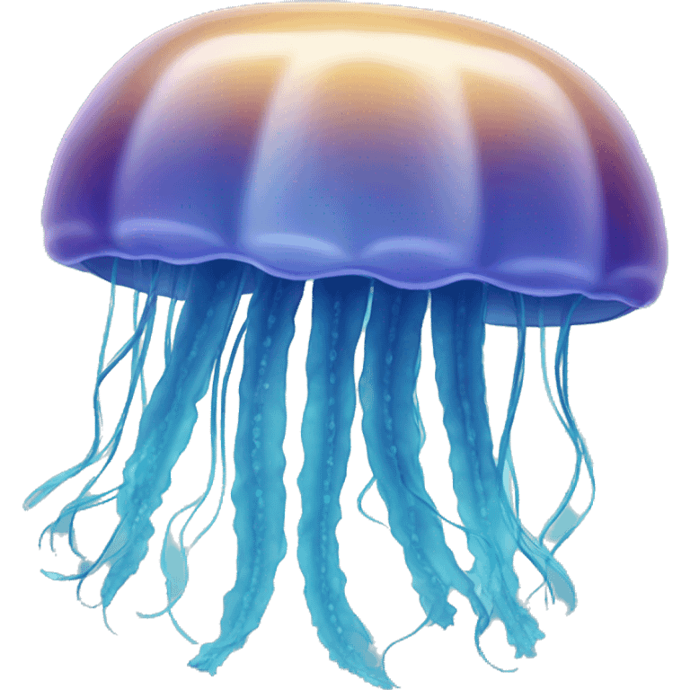 jellyfish blue emoji