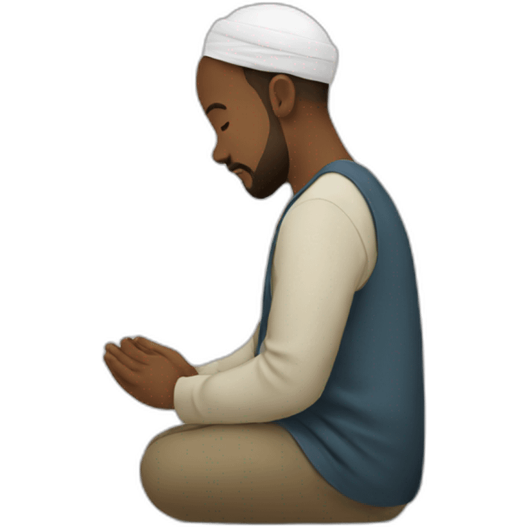 Muslim praying emoji