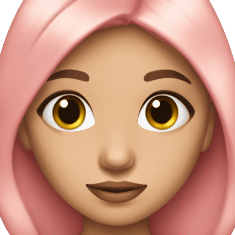 Coquette girl rosy cheeks  emoji