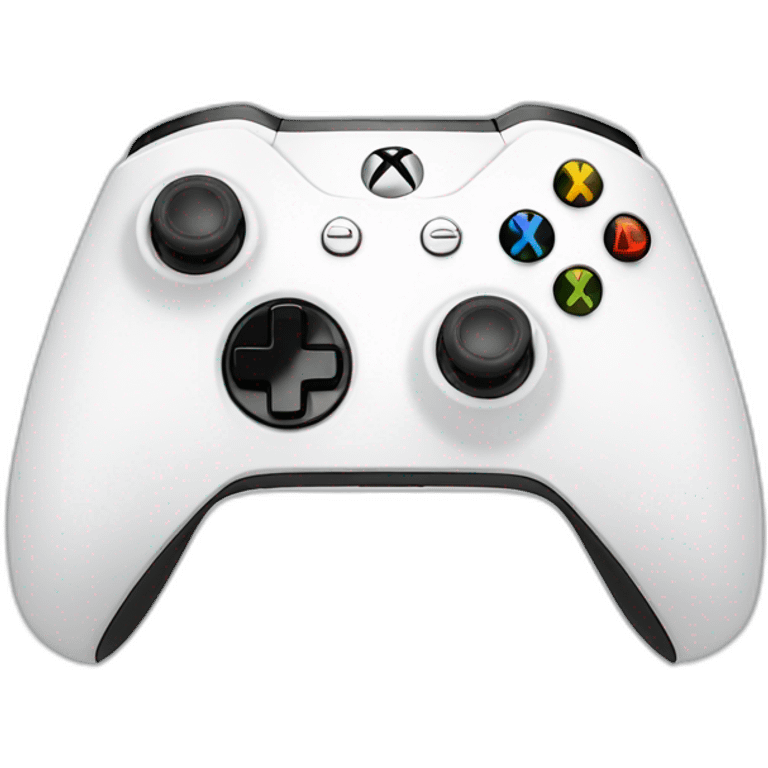 White xbox controller emoji