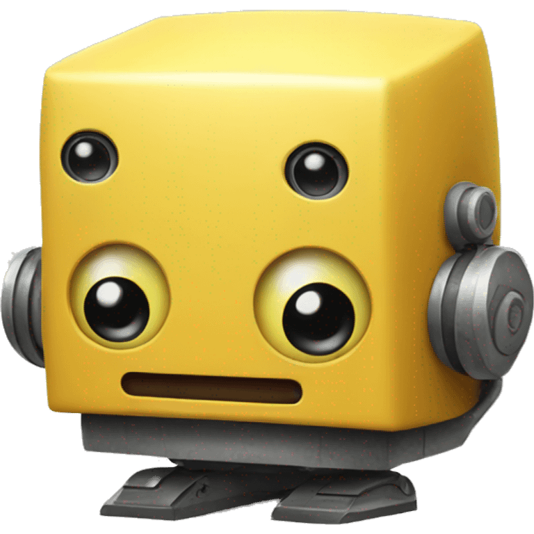 yellow robot emoji