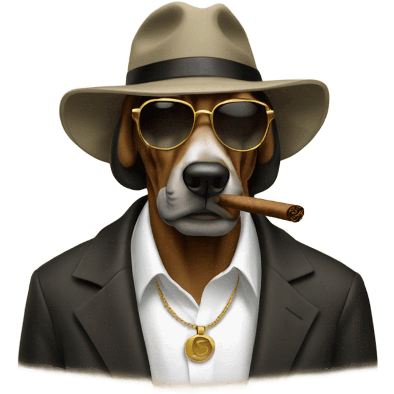 Snoop dawg with a cigar emoji