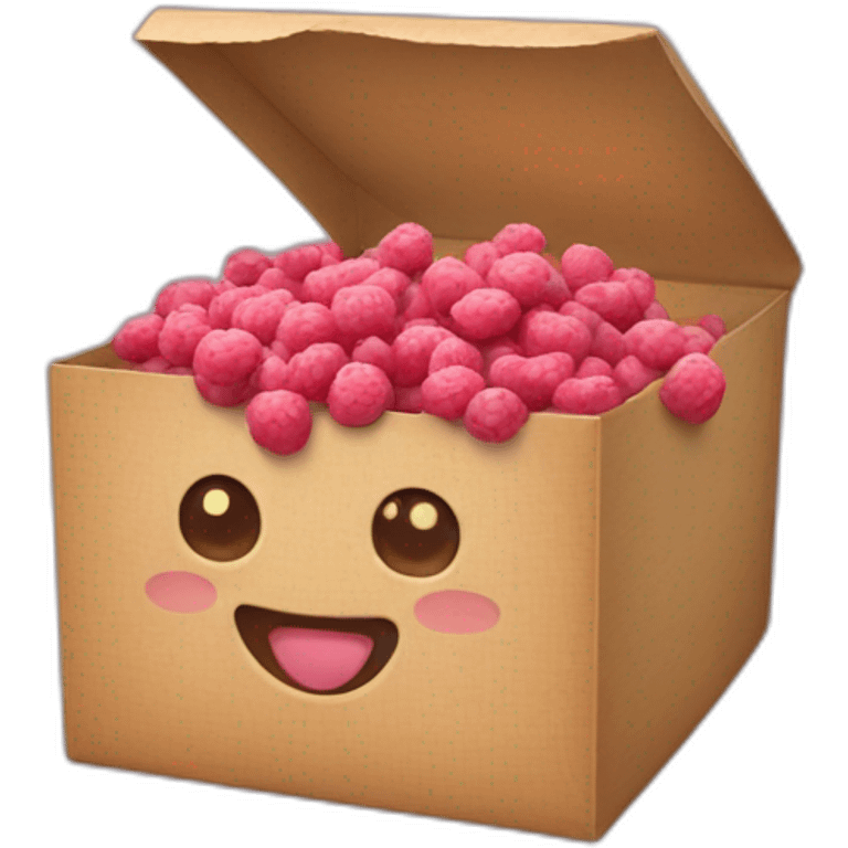 Sweet box emoji