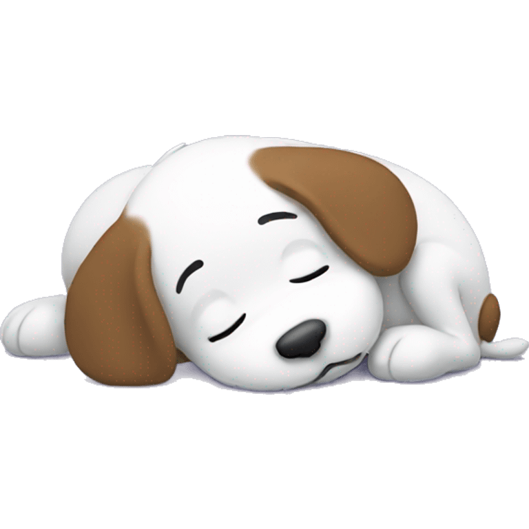 snoopy sleeping  emoji