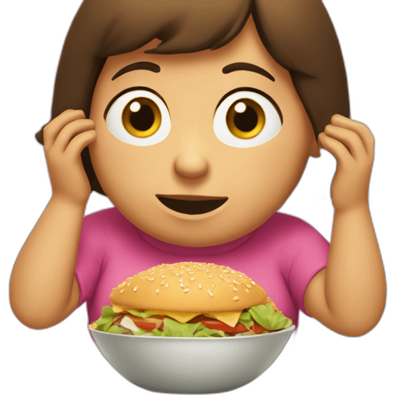 Fat-Dora-Eating-Too-Much emoji