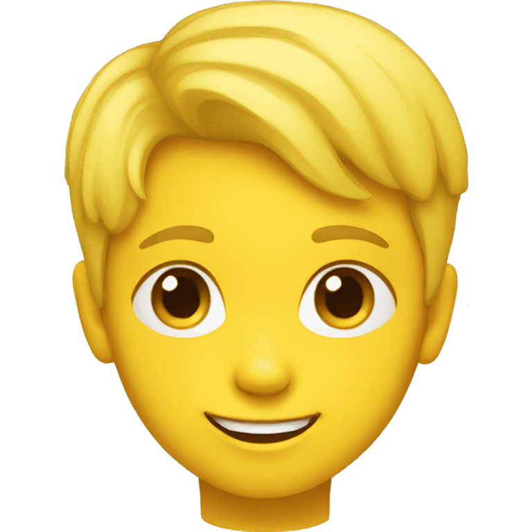 yellow danish kid emoji