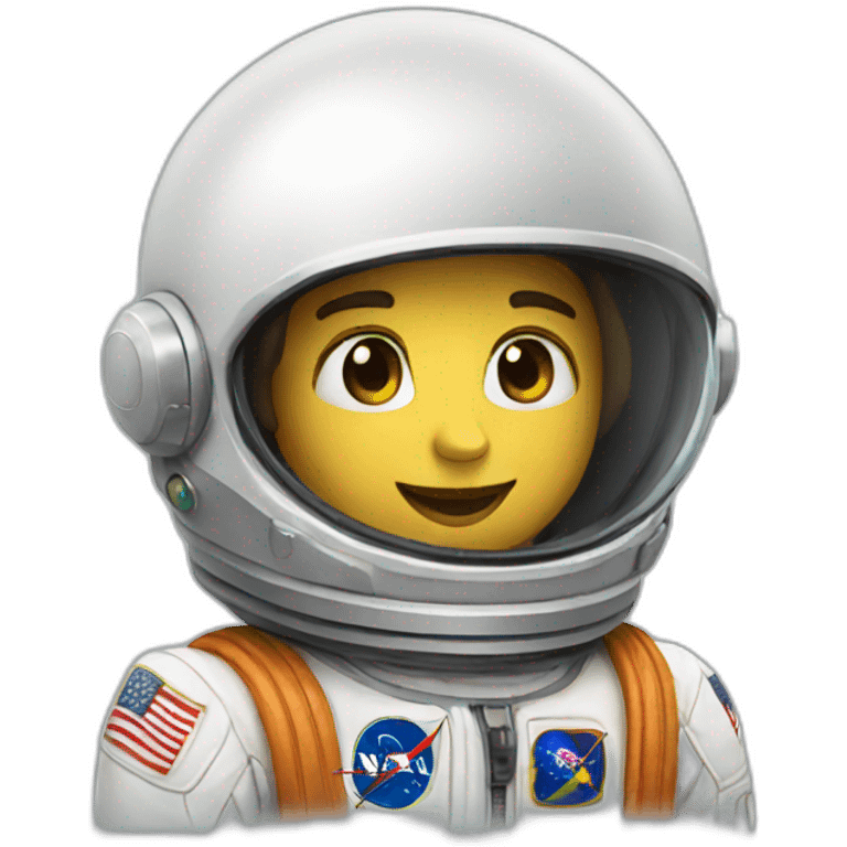 Chat astronaute emoji