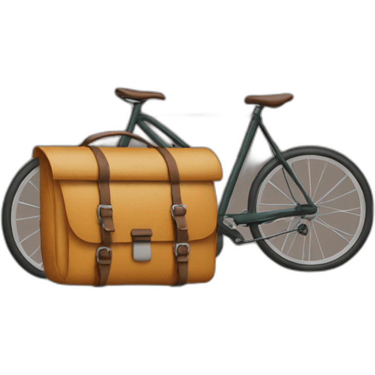 Bike bag emoji