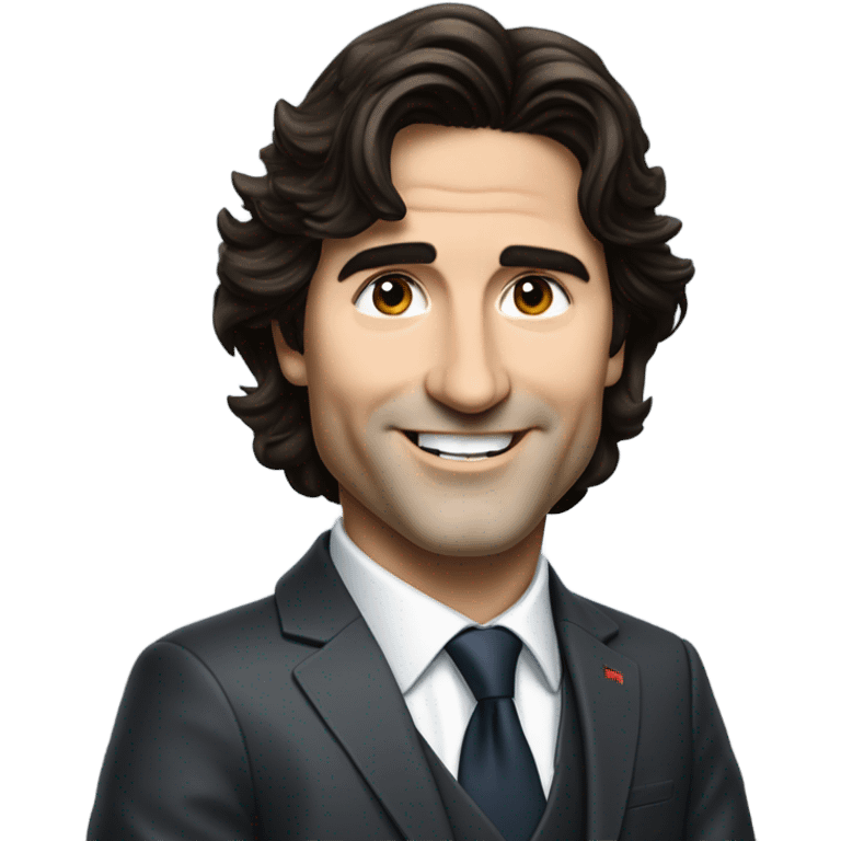 Canadian ruler Justin Trudeau emoji