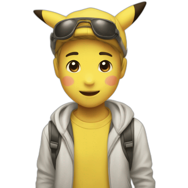 Pikachu my hero académia emoji