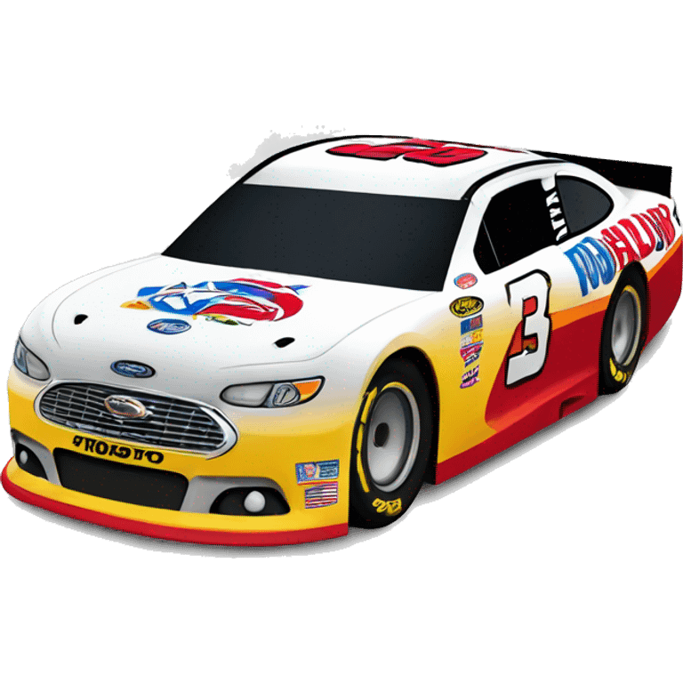 a nascar car emoji