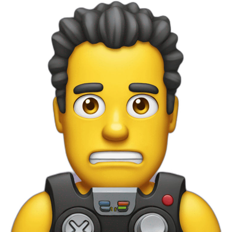 gamer simpson emoji