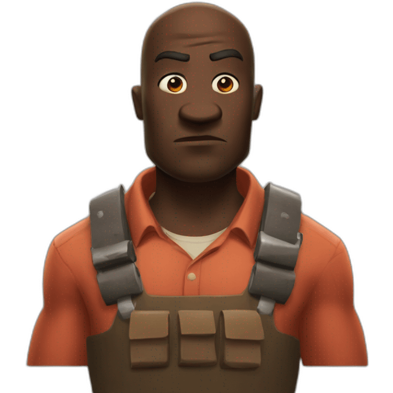 Heavy from team Fortress 2 emoji