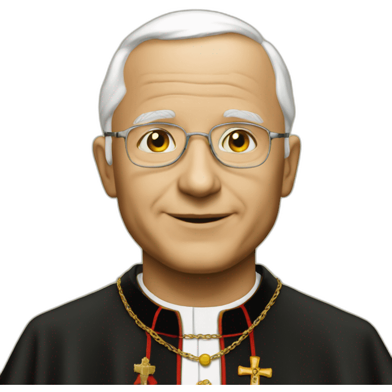 popejohn paul second yellow emoji