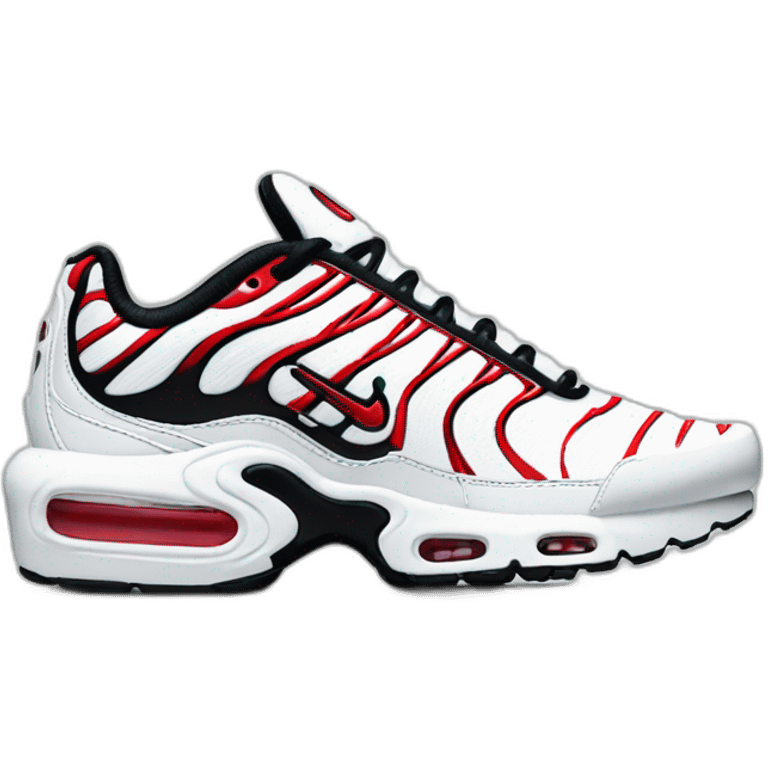 single white air max plus emoji