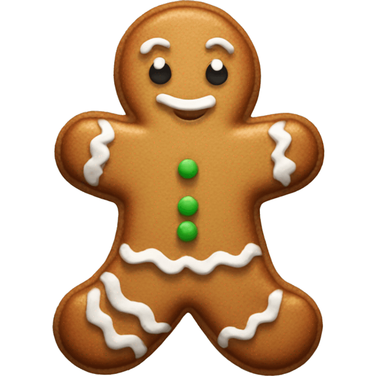 gingerbread cookie  emoji