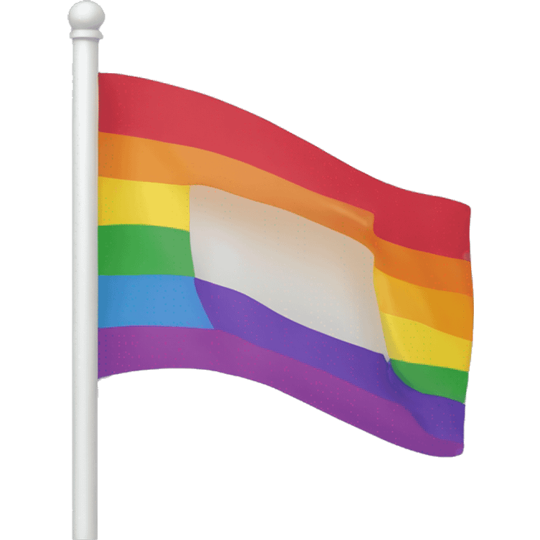 flag with the lesbian colors emoji