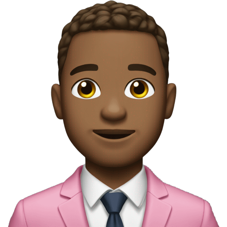 Tyler lockett in a pink suit emoji