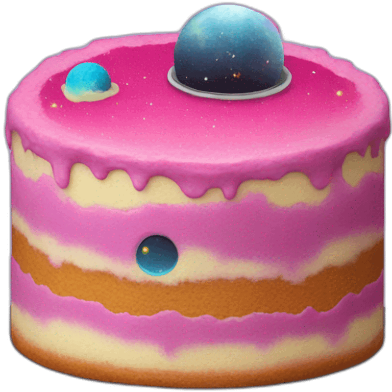 Space cake emoji