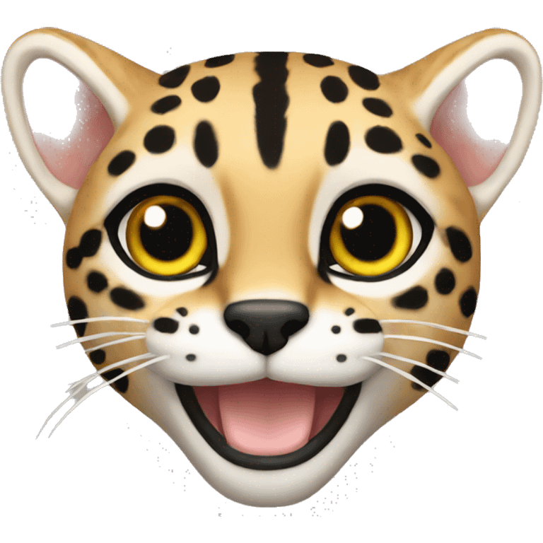 ocelot realistic emoji