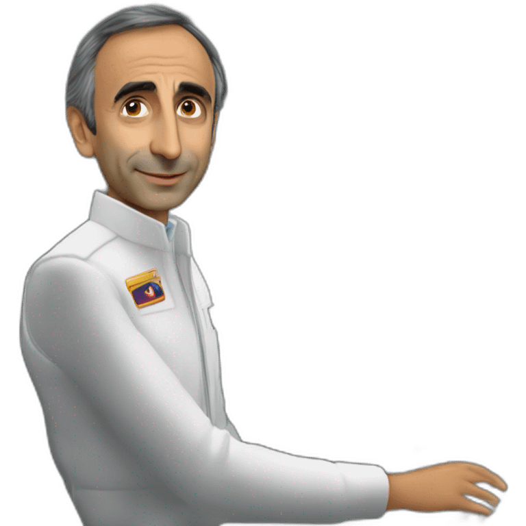 Eric Zemmour en pilote d'avion emoji