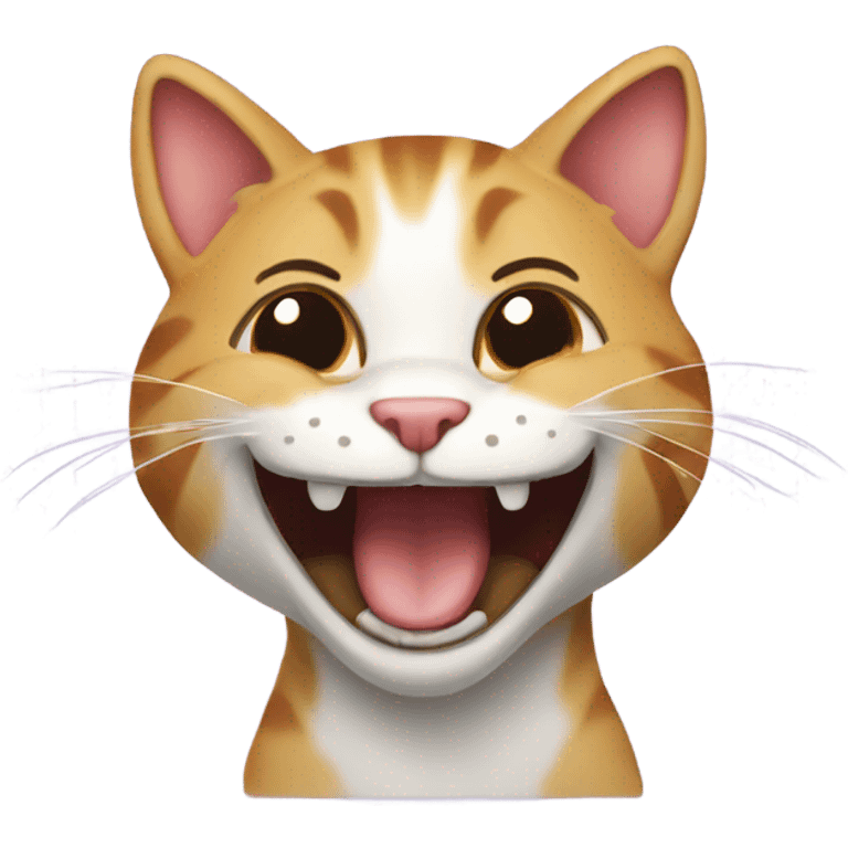 laught cat emoji