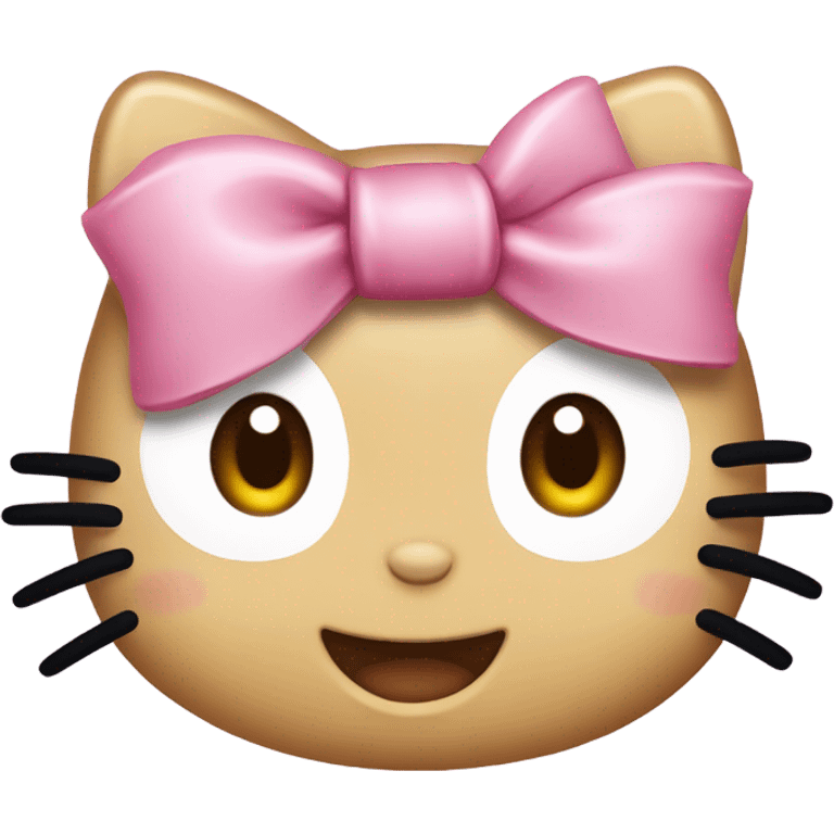 Hello kitty emoji emoji