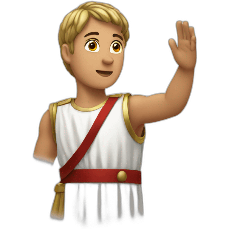 roman salute emoji