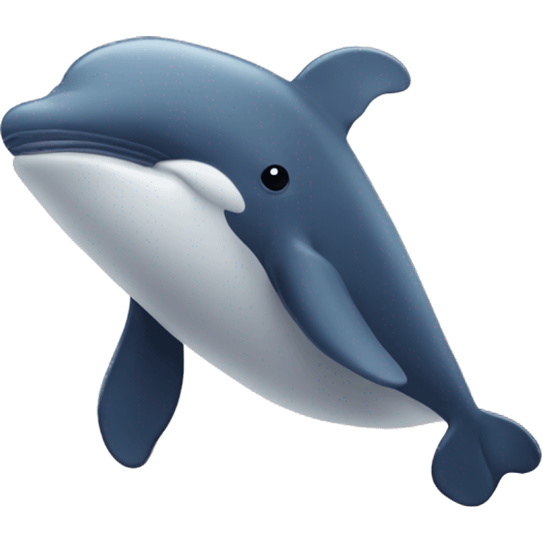 a whale with light pink colors emoji