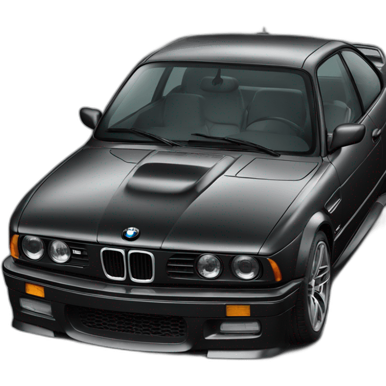 Bmw M3 black emoji