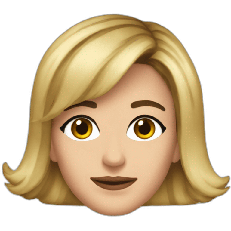 Emmanuelle Macron avec des dunk emoji