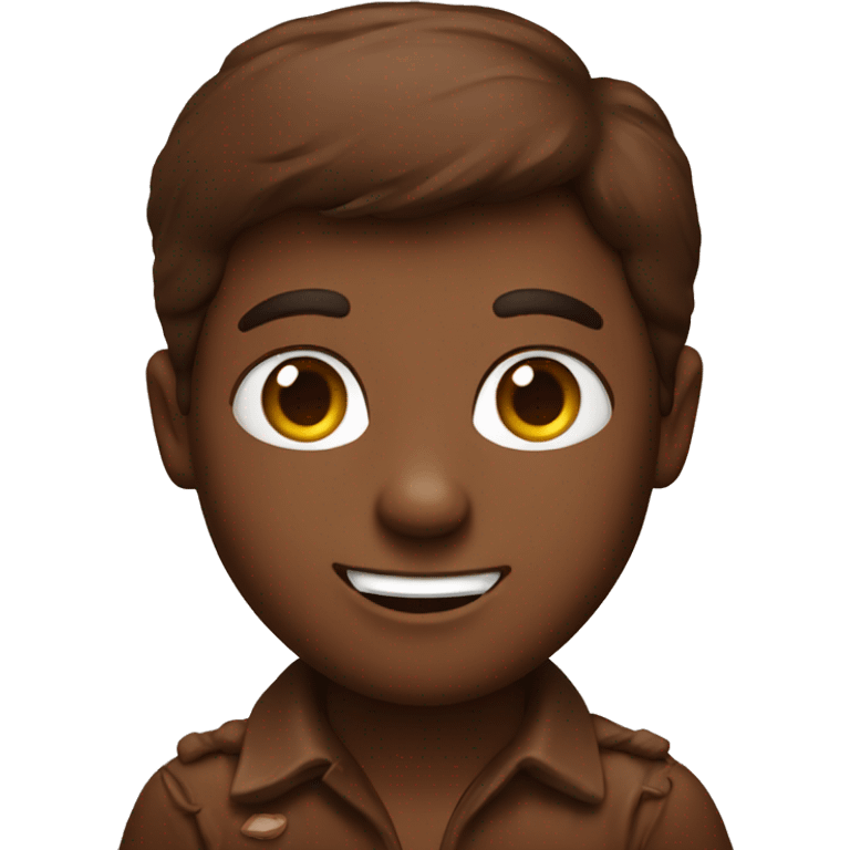 A brownie emoji