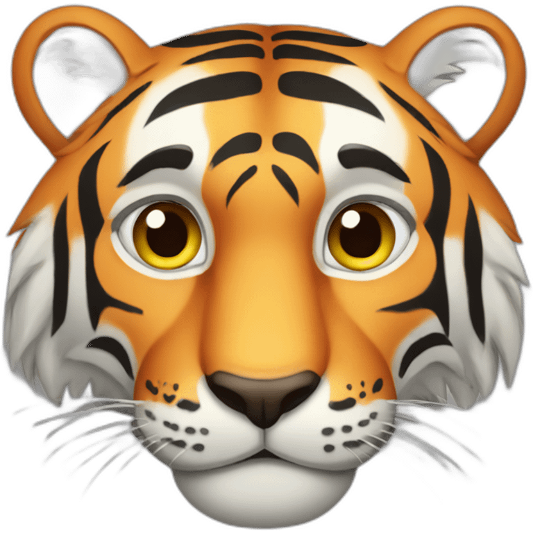 cartoon tiger emoji