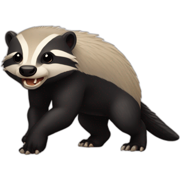 Honeybadger emoji