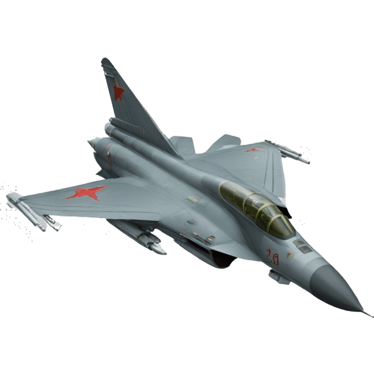 soviet era fighter jet emoji