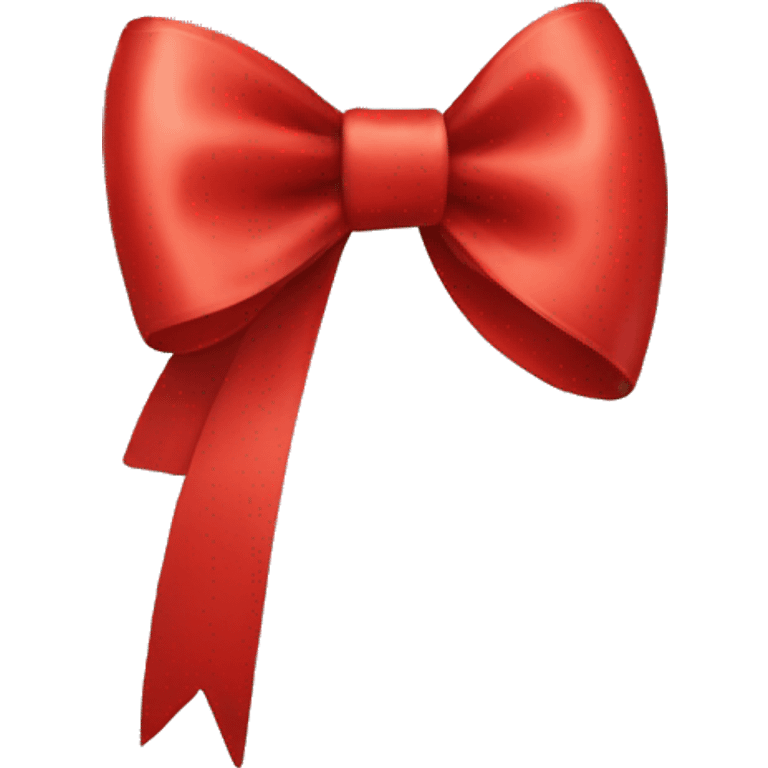 Red bow emoji